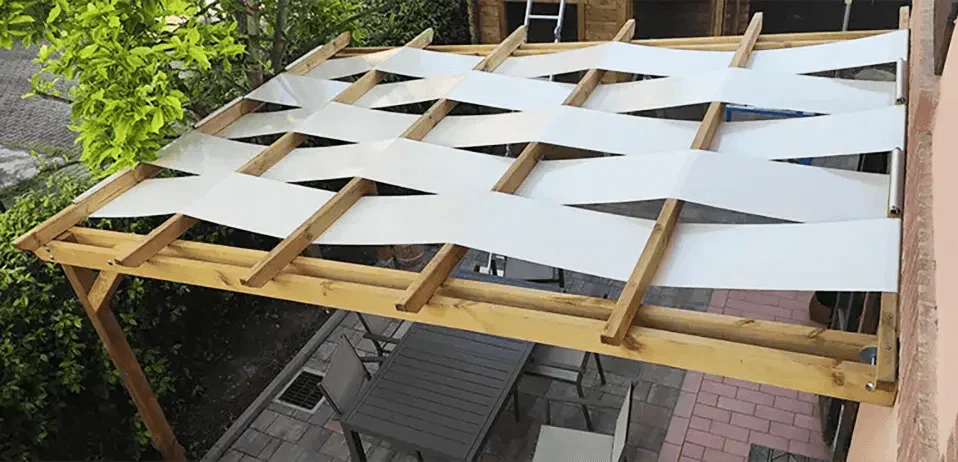 Come montare i teli ad onda per gazebo in modo facile e duraturo - Resta Tendaggi