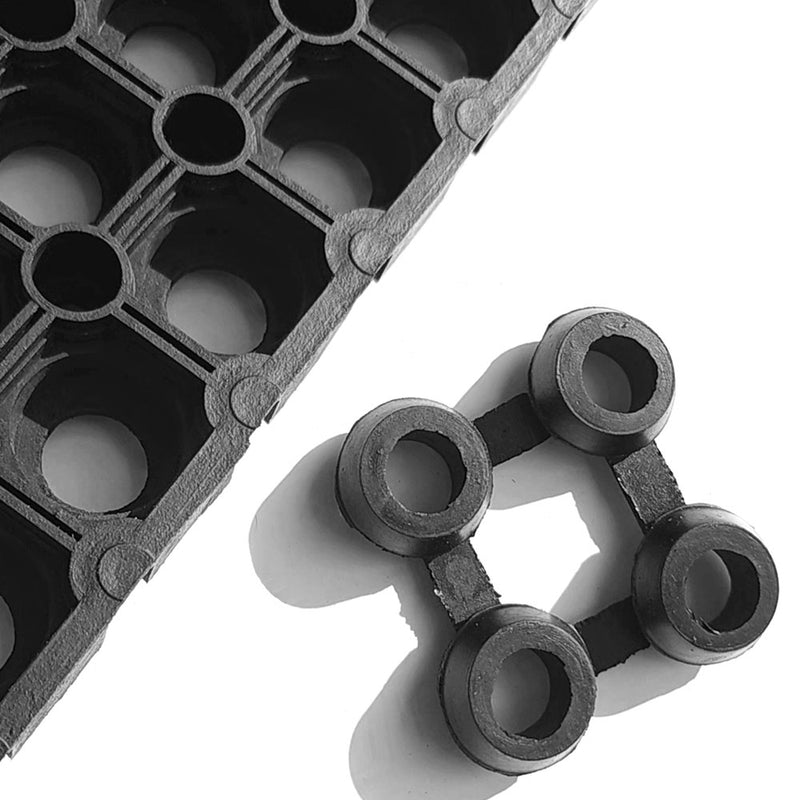 Giunto in Gomma per Zerbino in gomma forata