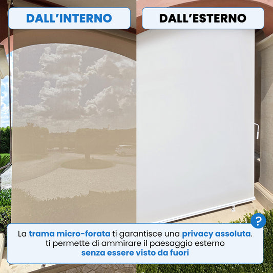 Tessuto filtrante screen micro-forato a metraggio