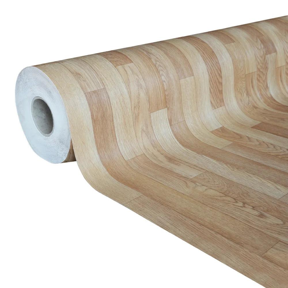 Pavimento pvc effetto legno su misura